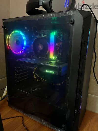 Gaming pc RTX 4060 - RYZEN 5 5500 جهاز جيمنج