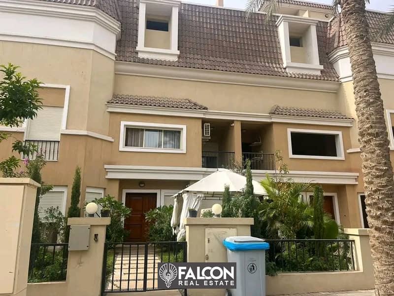 villa 206m for sale in sarai comopund NEW CAIRO . doscount 40% 6