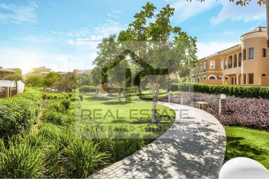 Bahri apartment with private garden with a 4,5 down payment and a long installment, for sale in Hyde Park Compound - View Landscape 6