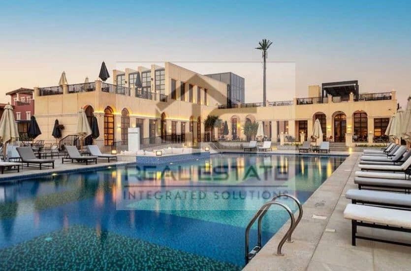 Bahri apartment with private garden with a 4,5 down payment and a long installment, for sale in Hyde Park Compound - View Landscape 10