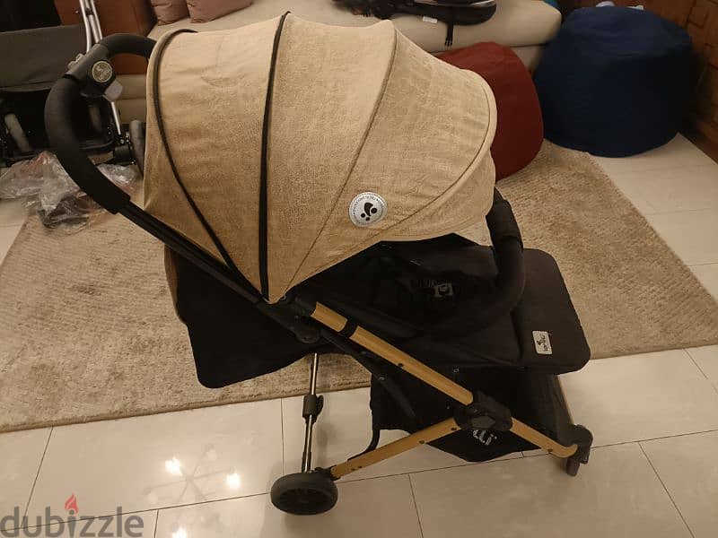 Lorelli Fiona stroller wooden design 3