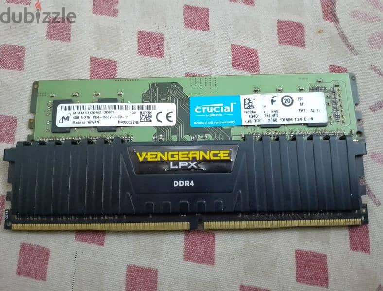 باندل للبيع****** H310 8 GB ram 4x2 ddr4 I3 9100f السعر 4000 1