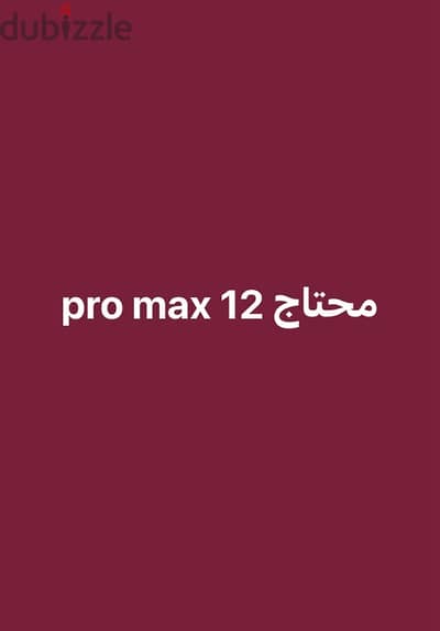 عايز 12 pro max