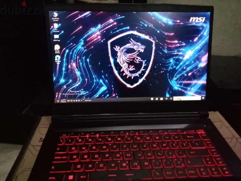 لاب توب msi جيمنج Thin GF63 12UC زيرو بكرتونتو لم يستعمل + ضمان سنتين 6