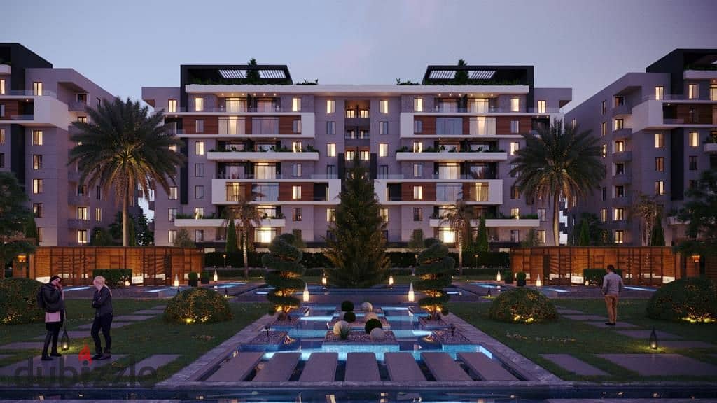 "Luxurious residential resort apartment, modern amenities, and tranquil environment for refined living. 6