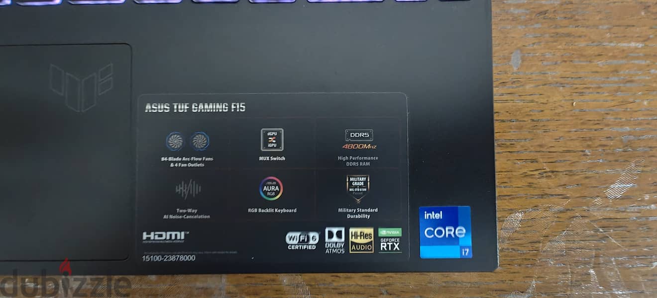 Asus Tuf gaming f15 3