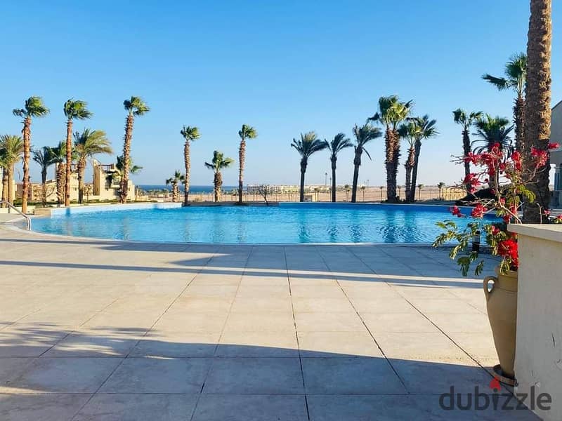 Apartment with garden + swimming pool fully finished 112m in Veranda Sahl Hasheesh 7