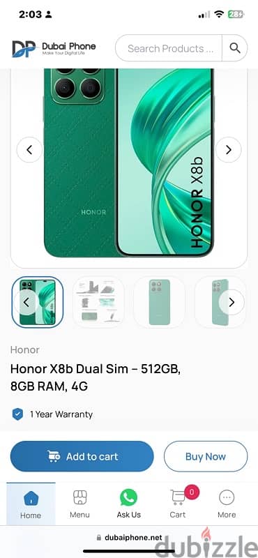 HONOR X8b