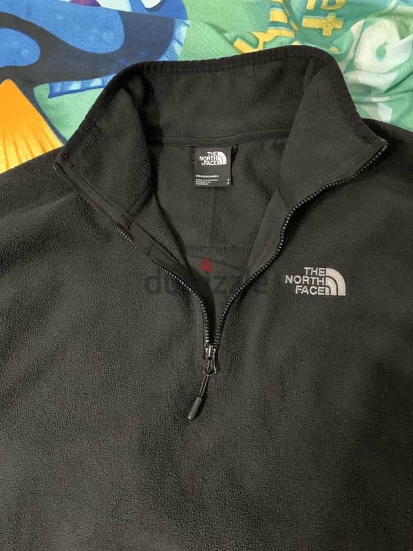 The north face glacier fleece polartec small for men in good condition 2