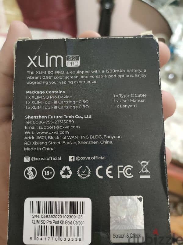 XLIM SQ PRO 6