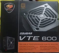 Cougar VTE600 80 Bronze 600 Watt ATX Power Supply 0