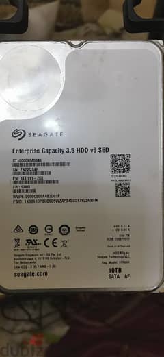 هارد Seagate Enterprise 10TB HDD 7200 rpm 0