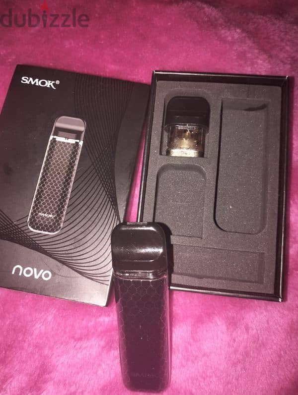 vape وارد الامارات Novo smok . . معاه غيارين للزيت . . اتفتح واتجرب فقط 1