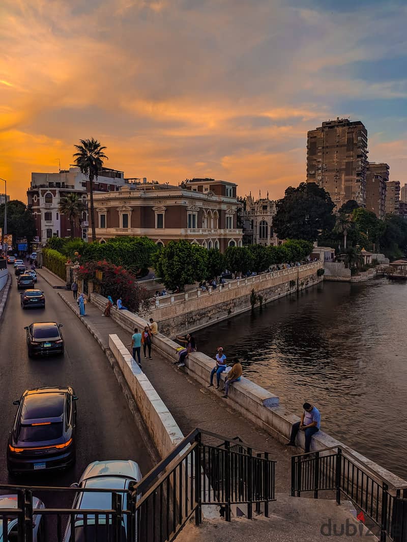 Shop for rent on the main 26th of July Street in the strongest neighborhoods of Zamalek, a distinguished and exclusive location next to the strongest 1