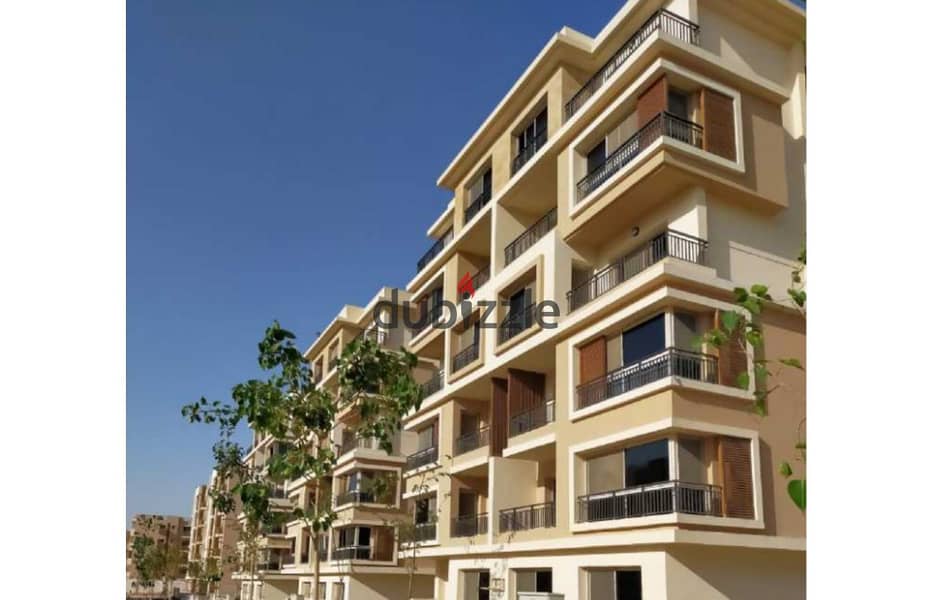 Apartment with Garden For sale166m+201m in Origami Gardens - Taj City Compound 5