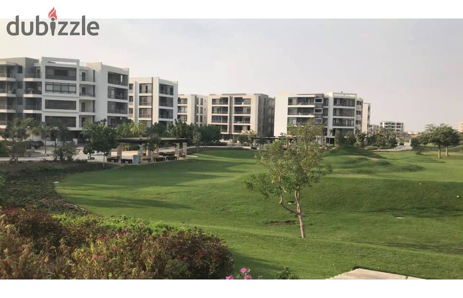 Apartment with Garden For sale166m+201m in Origami Gardens - Taj City Compound 6