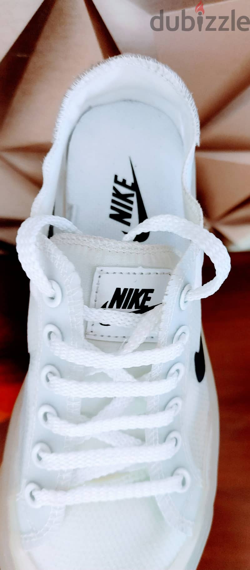 Nike transparent mesh original kids shoes جزمه نايك أطفالي 3