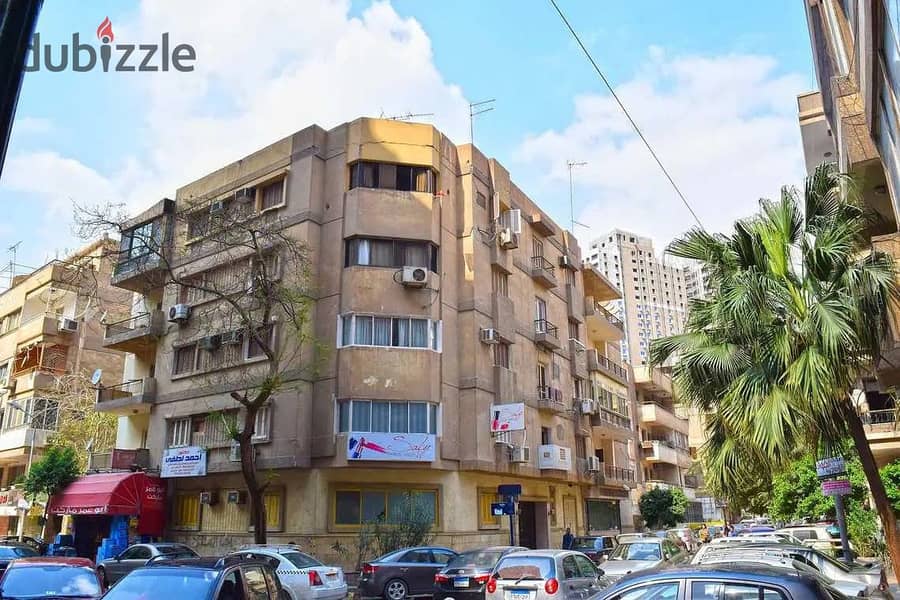 The last of Suleiman Abaza Street in the strongest neighborhoods of Mohandessin, a distinguished and exclusive location next to the strongest brands, 1