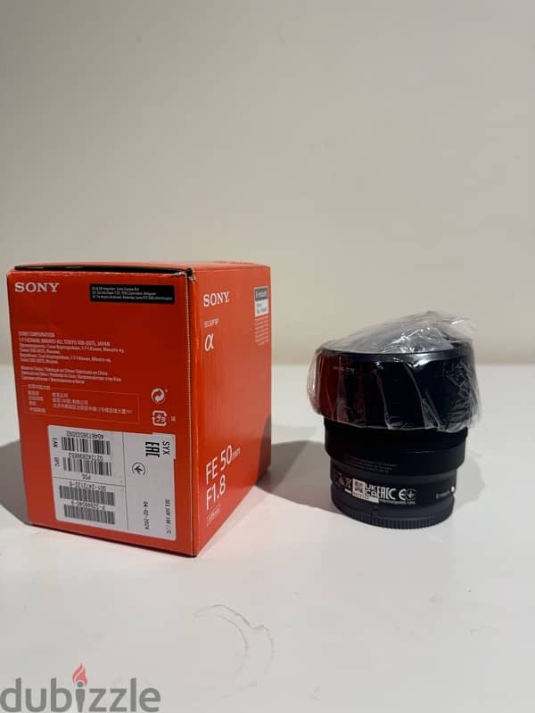 Brand New Sony 50mm lens (with warranty ) عدسه  سوني جديده مع الضمان 3