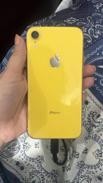 iPhone XR yellow