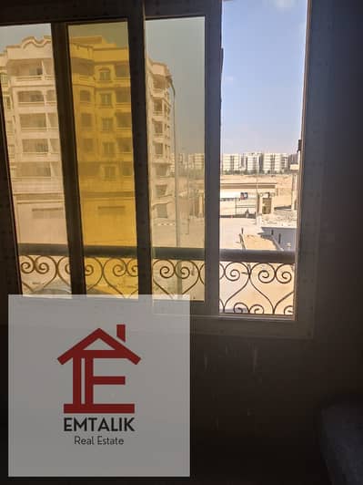 150 sqm apartment, semi-finished, in Lotus Compound, in front of Dar Misr, repeated first floor, eastern sea front, three rooms, two bathrooms, two-pi