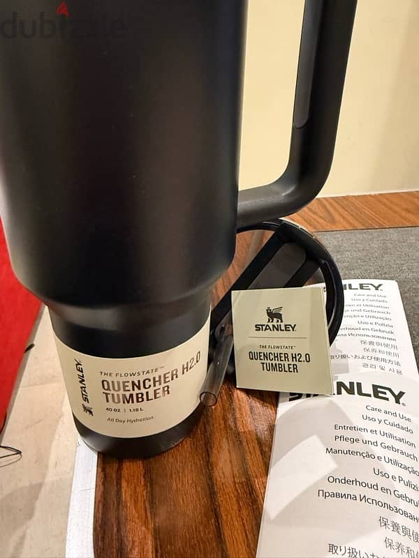 Stanley Quencher H2.0 Black 1.2L 3