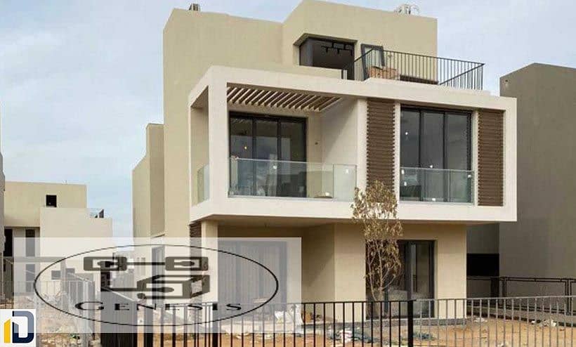 Apartment in palm island 115 m in Shorouk city 5