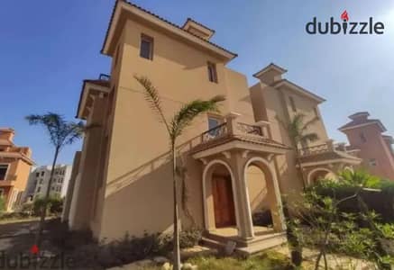 Twin house for sale in front of Zayed 4 entrance, on Dahshur Link and Boulevard Axis.