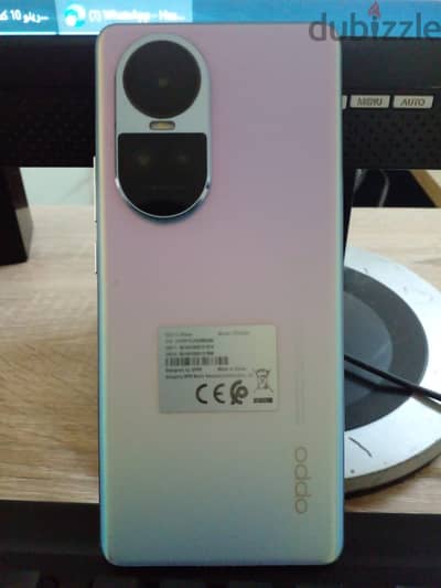 رينو 10 جيل خامس Oppo Reno 10-  5G - 256 Giga للبيع فقط