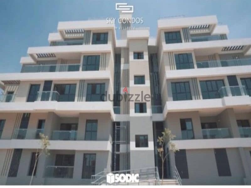 شقة 188م سوبر لوكس بتكييفات ومطبخ اقل سعر إيجار سكاي كوندوز Sky Condos 7