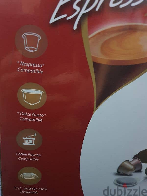 ماكينة قهوة هايبرو  5x1 Hibrew Espresso Cofee Machine H3A 5