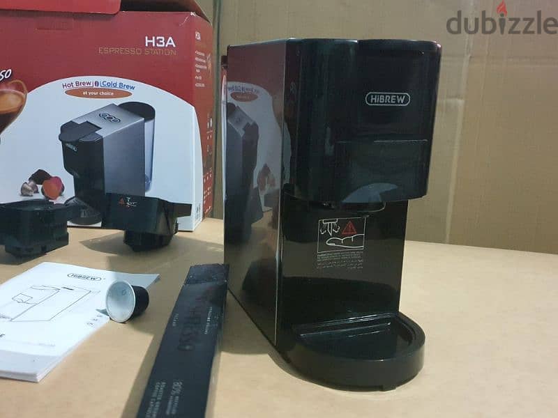 ماكينة قهوة هايبرو  5x1 Hibrew Espresso Cofee Machine H3A 8