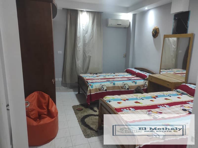 Furnished apartment for rent in Al Rehab City 4