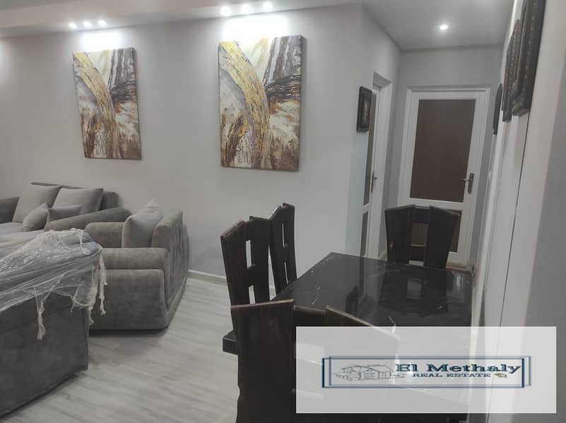 Furnished apartment for rent in Al Rehab City 5