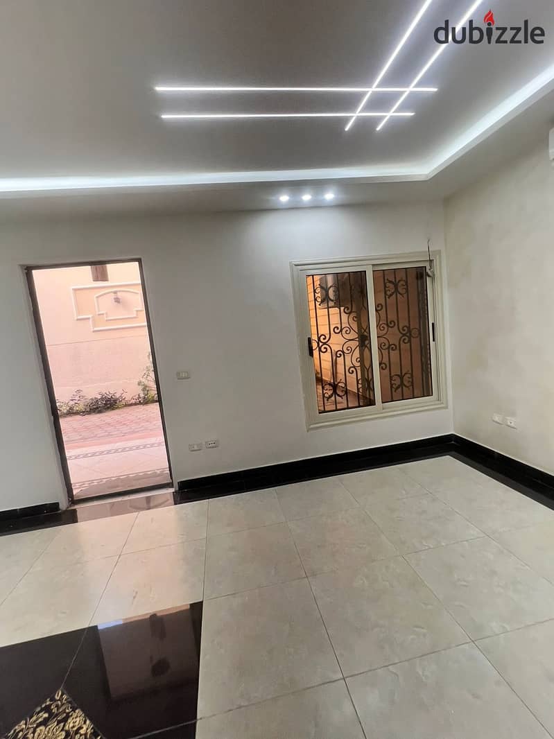 Residential duplex for rent with kitchen and air conditioners in Narges, 4 villas in Fifth Settlement 16