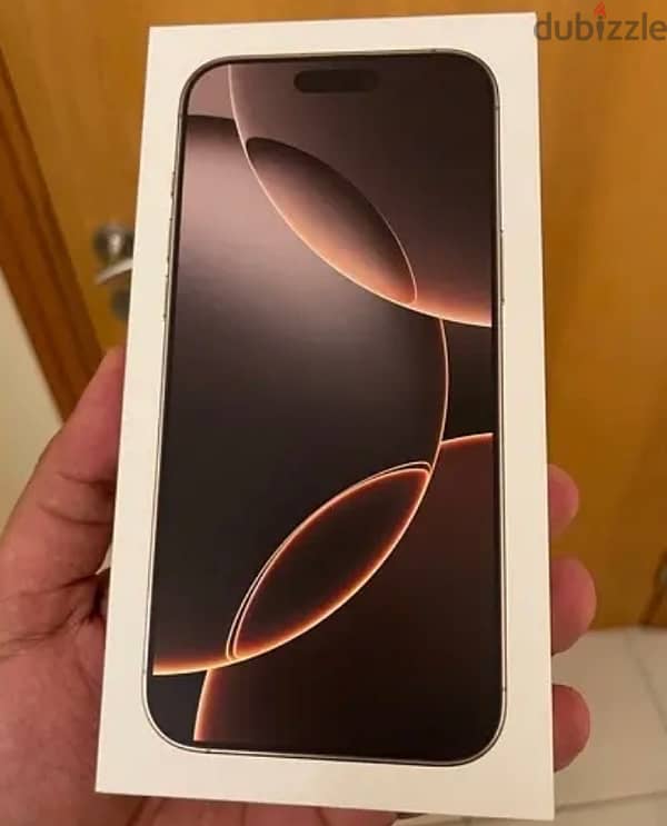 iPhone 16 pro max 256gb titanium desert 0