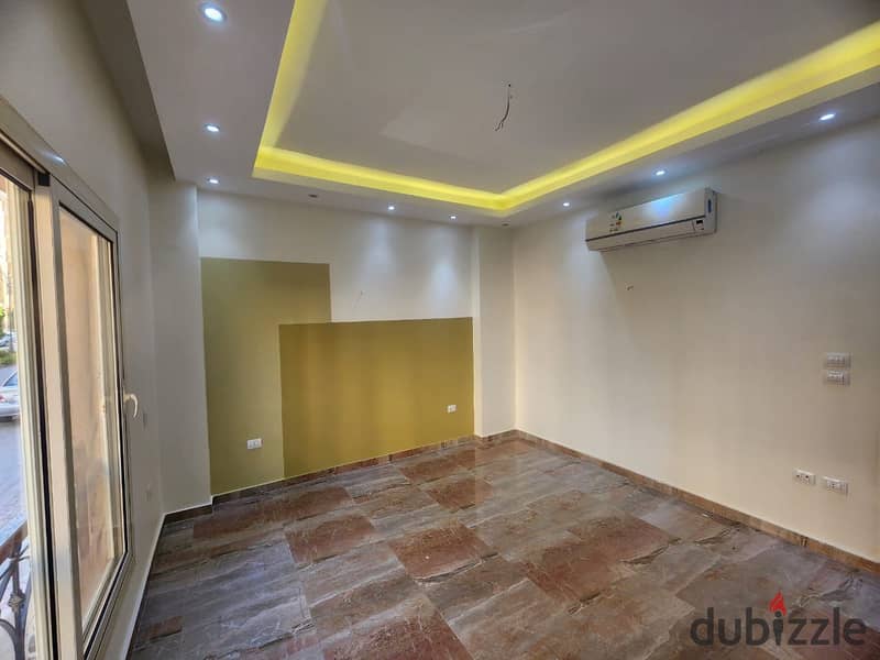 Apartment for rent with kitchen and air conditioners in Hayati Residence Compound in the First Settlement at a special price 12