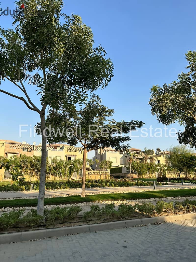 توين هاوس بحرى للبيع فو كمبوند بالم هيلز قطاميه بالقاهره الجديده New Cairo / Palm Hills Katameya Compound 7