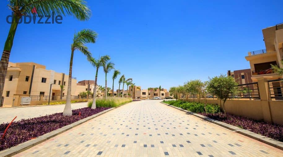 Family house, 240m² with an additional 240m² garden, available for extended installments in ALMA Compound, prime location in Sheikh Zayed, 2