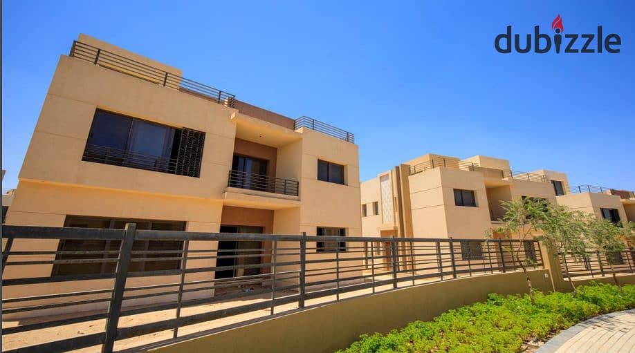 Family house, 240m² with an additional 240m² garden, available for extended installments in ALMA Compound, prime location in Sheikh Zayed, 6