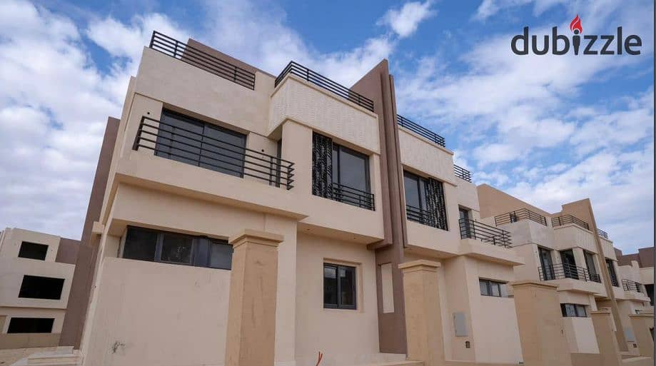 Family house, 240m² with an additional 240m² garden, available for extended installments in ALMA Compound, prime location in Sheikh Zayed, 11