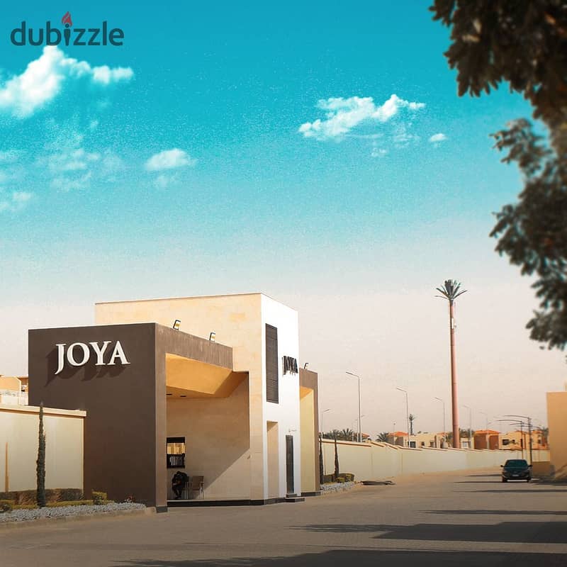 Twin house, 550 m², immediate delivery, located in front of Nile University and next to Palm Hills in one of the most vibrant areas of Joya Compound. 3