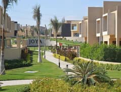 Ready-to-move 225m² apartment in JOYA Compound, located in front of Nile University and next to Palm Hills. 0