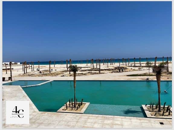 Town house 182m  for sale in seashore  with down payment and installments, Lagoon and sea view 5