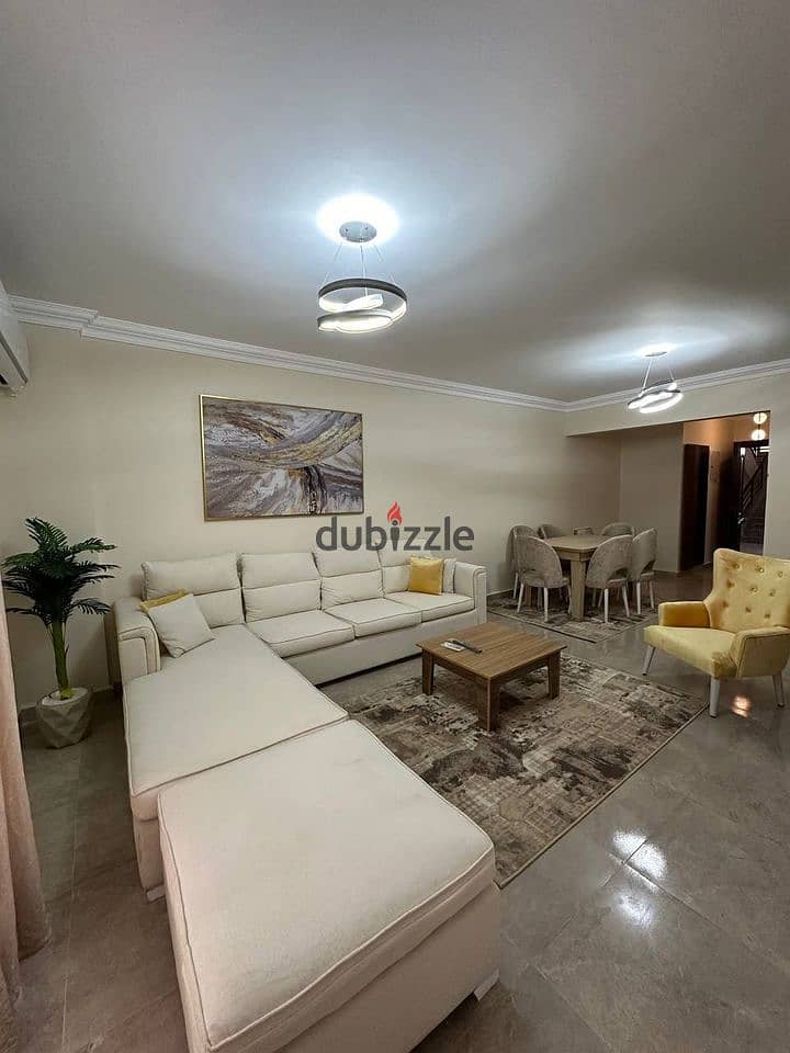 Apartment for sale, fully finished with air conditioning and a kitchen, in the REVALI compound near Mivida, directly across from Hyde Park and AUCC 4