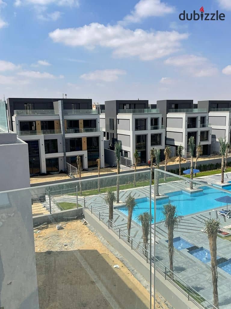 Apartment 200m with 85m garden for sale in La Vista El Patio Sola Compound, Shorouk City, without down payment and in installments over 7 years 10