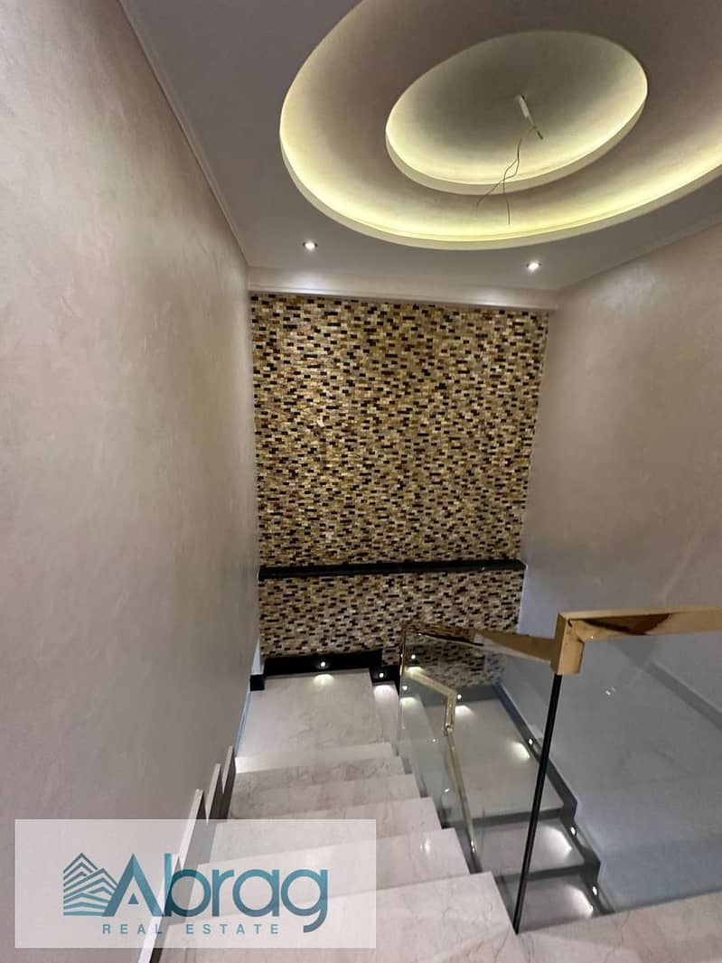 apartment for sale, fully finished, in New Cairo, Amorada Compound,ready to move 14