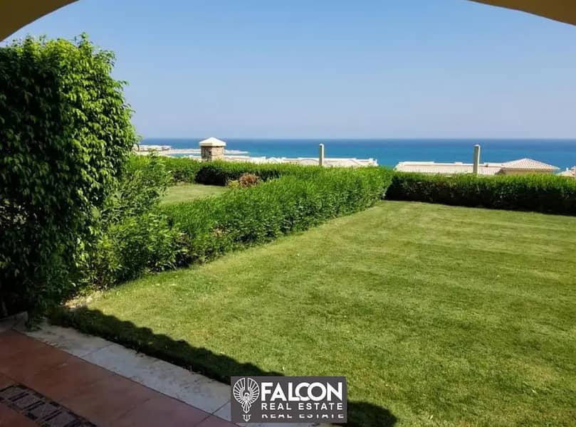 Ready To Move Corner fully finished chalet directly on the sea with a front view for sale with 5 years installments in La Vista Gardens Ain Sokhna 6