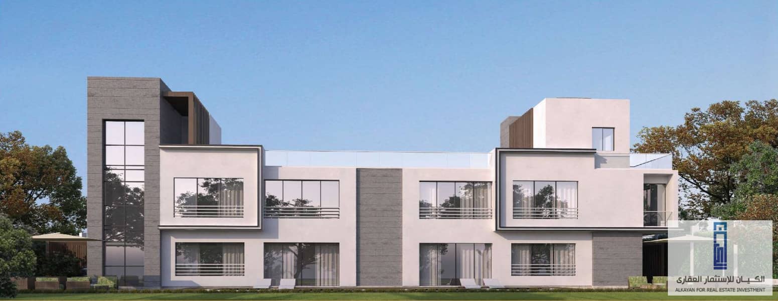 Villa at the price of an apartment, with 10-year installments, behind Mall of Arabia, Sheikh Zayed, Park Valley Compound 8