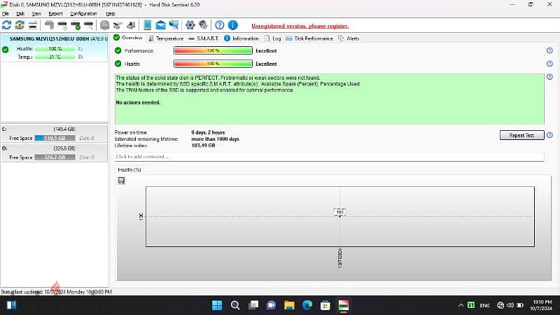 Laptop Hp Core i7 1255u جديد لم يستخدم بدون كرتونة 9